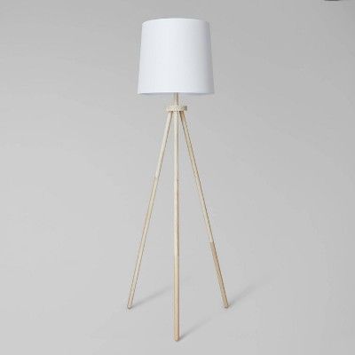Tripod Floor Lamp Natural - Pillowfort™ | Target