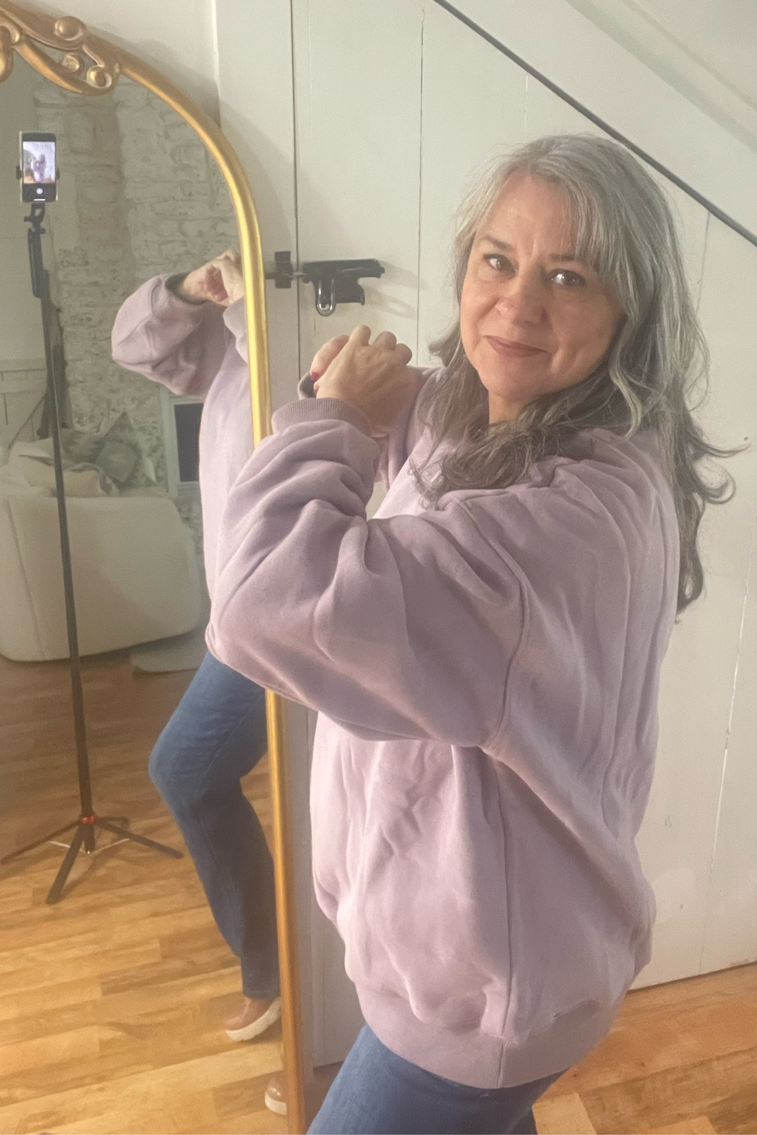 This sweatshirt will be so cozy when the weather gets chilly. It’s thick and oversized! Comes in lots of different colors too. I’m wearing a medium which is my normal size  

#LTKOver40 #LTKSeasonal #LTKMidsize