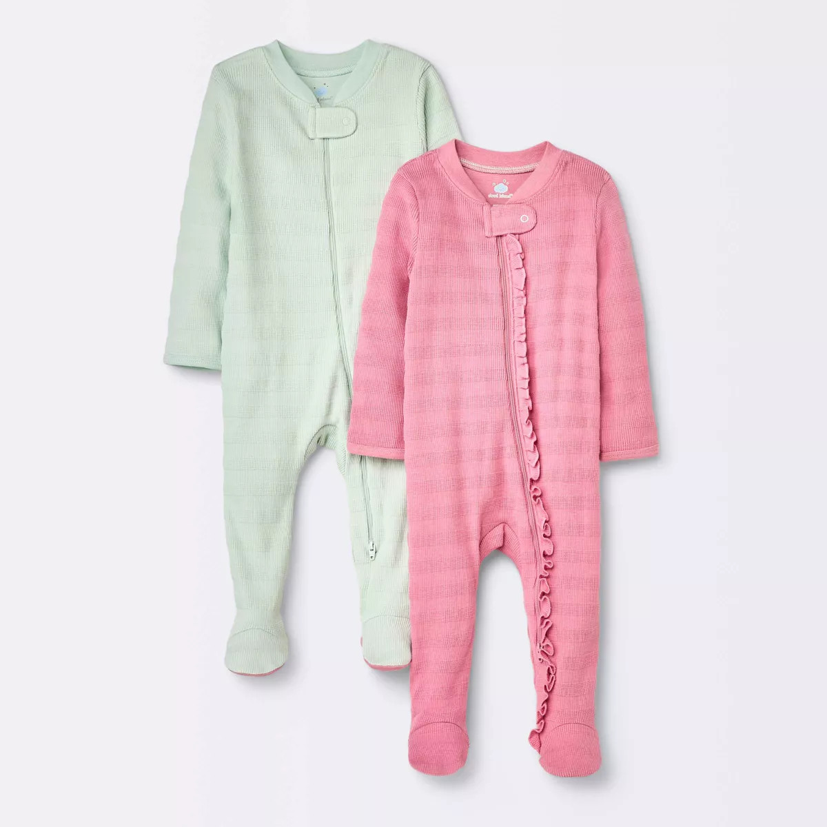Baby 2pc Waffle Sleep N' Play - Cloud Island™ Pink | Target
