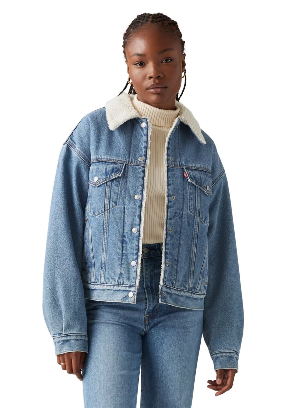 90s Sherpa Trucker Jacket | Belk