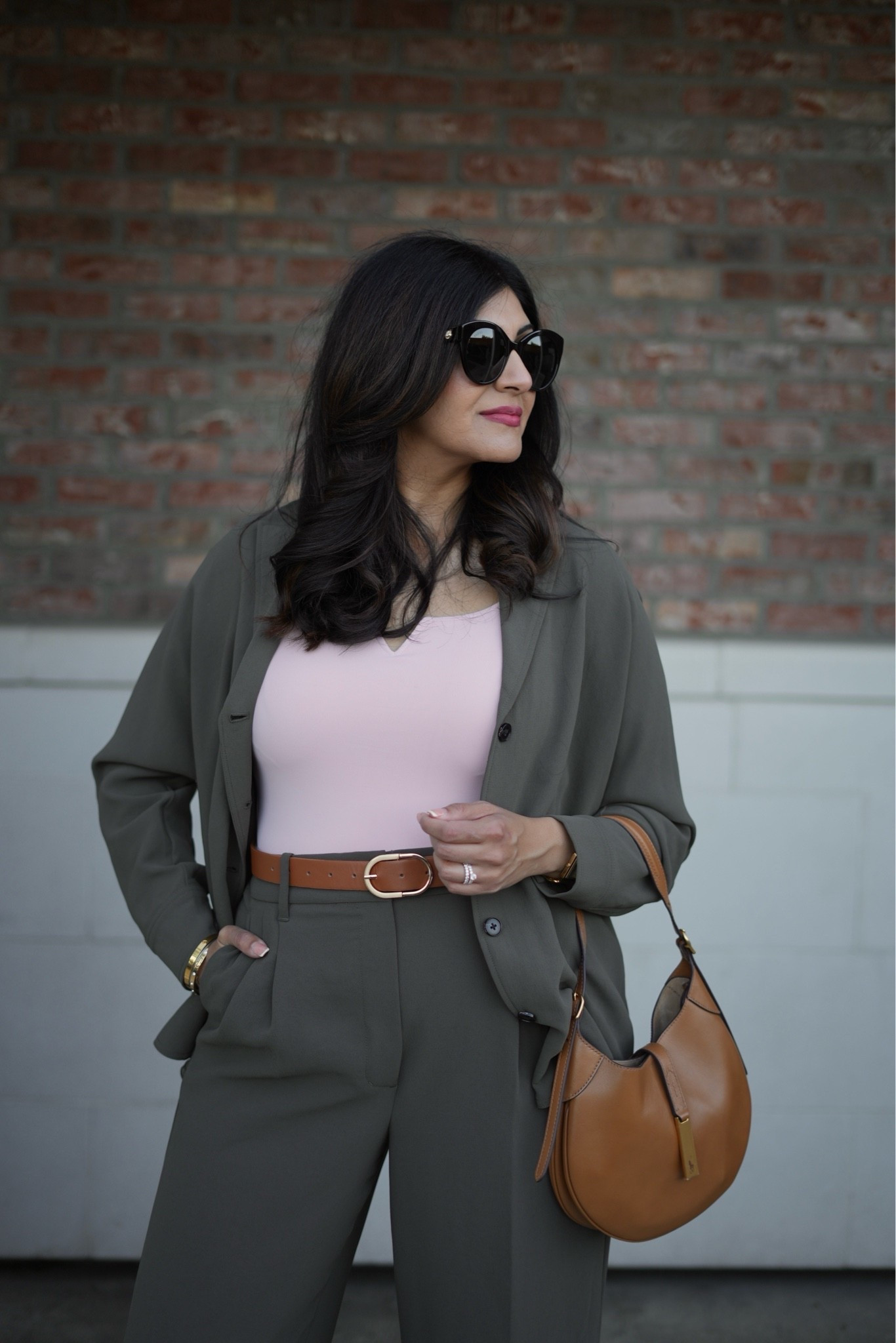 Workwear made easy. This set from @Aritzia is my favorite for an elevated business casual look for work. Comes in different combos. I’ve paired with a bodysuit from Amazon.

Perfect for:
• office days 
• client meetings 
• presentations
• work dinners 
• conference 

SAVE THIS for your next work event 

Wearing size 10 in pants and large in blazer jacket 

#conferenceoutfit #workwear #businesscasual #officeoutfit

#LTKWorkwear #LTKMidsize #LTKootd
