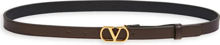 Valentino Garavani VLOGO Signature Leather Belt | Nordstrom | Nordstrom