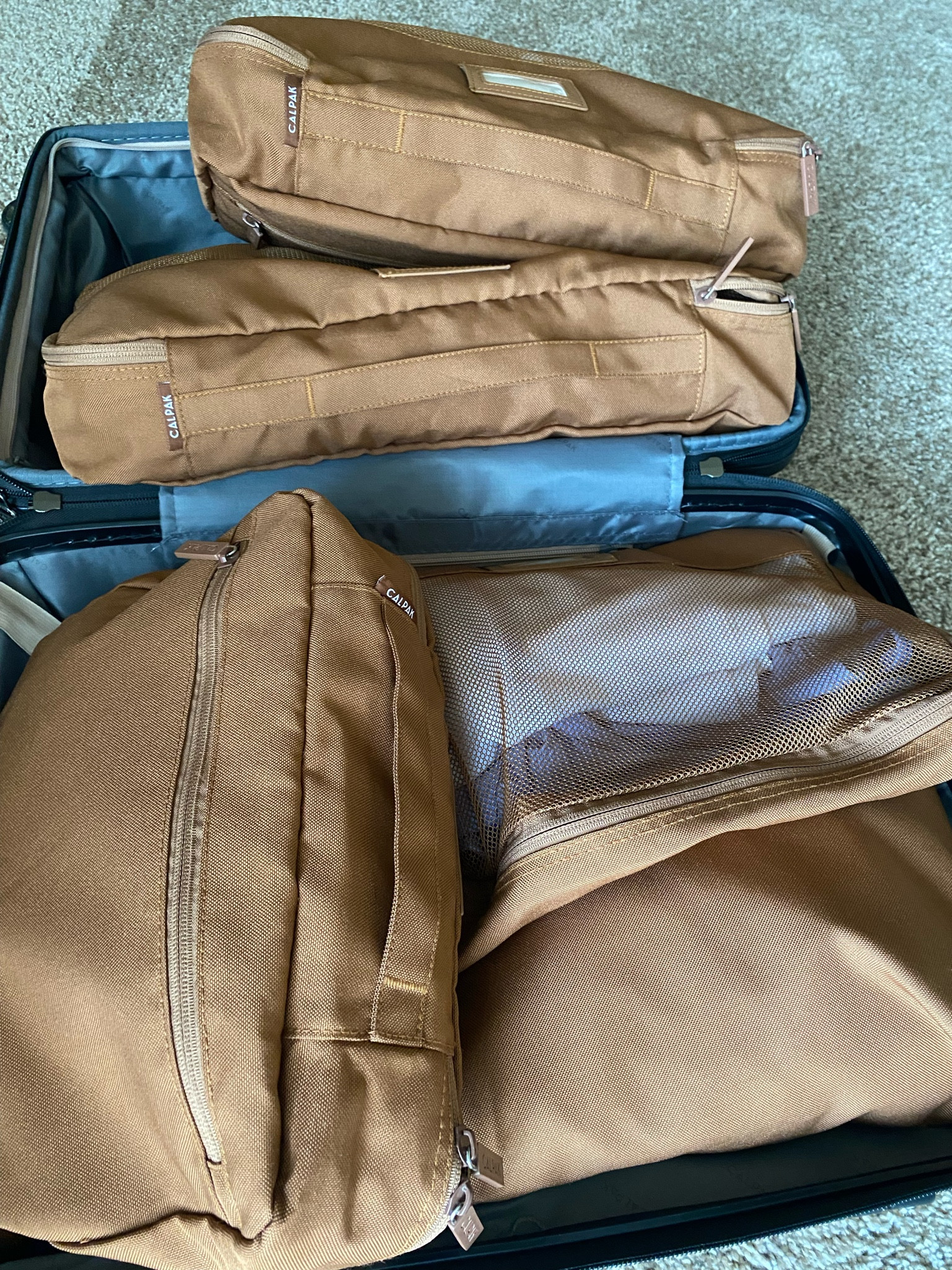 These packing cubes make traveling so much easier! 