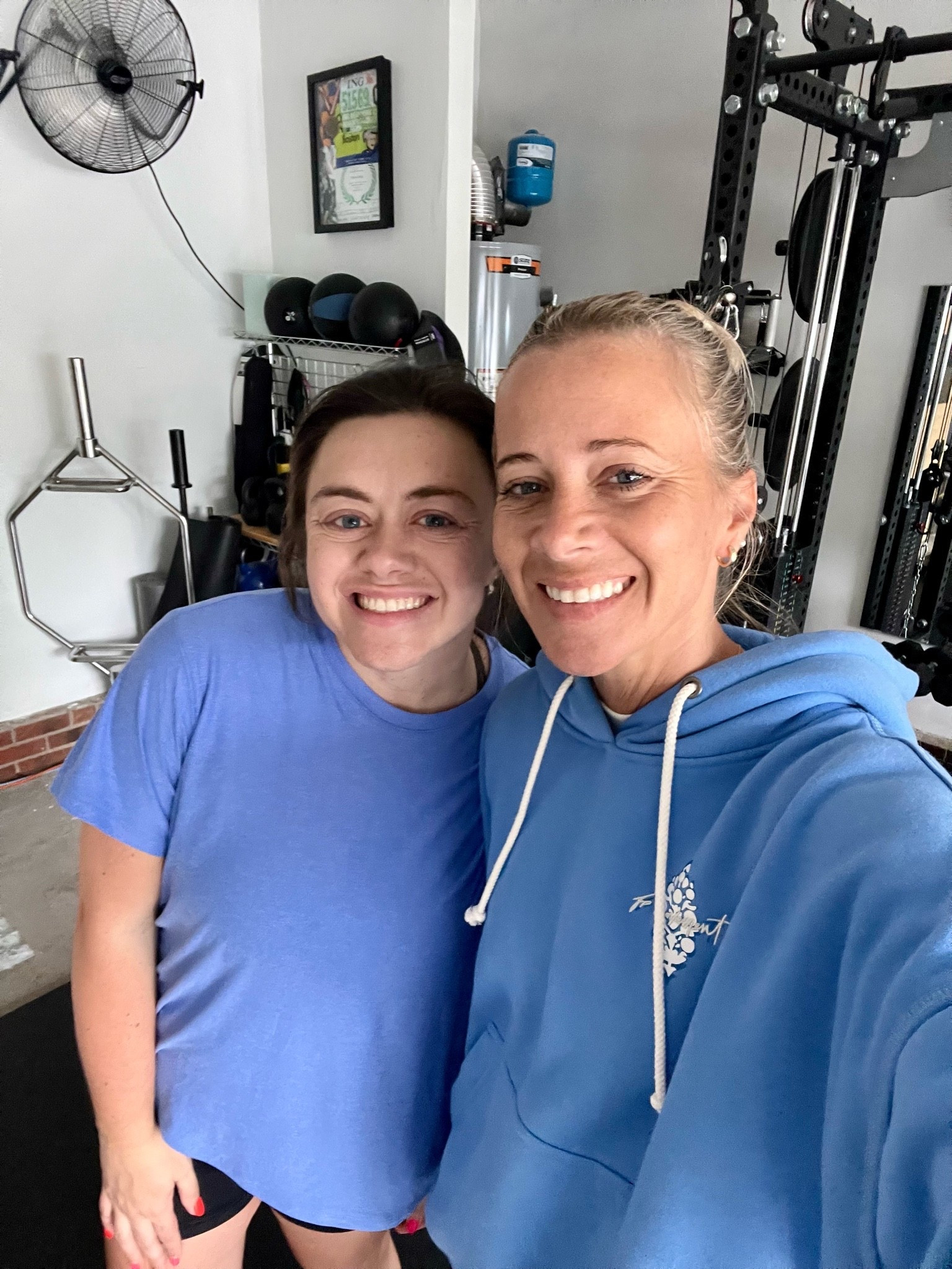 POV: you spend so much time training together you accidentally start dressing alike 💙😂

Cooler temps + lower humidity in NC this morning finally gave me an excuse to throw on a sweatshirt… she’s working hard so no sweatshirt for her. Loving this pretty summery blue lately and this sweatshirt is such an easy throw-on layer.

Linked it because I know I’ll be reaching for it a lot

#LTKActive #LTKSaleAlert #LTKdayinmylife