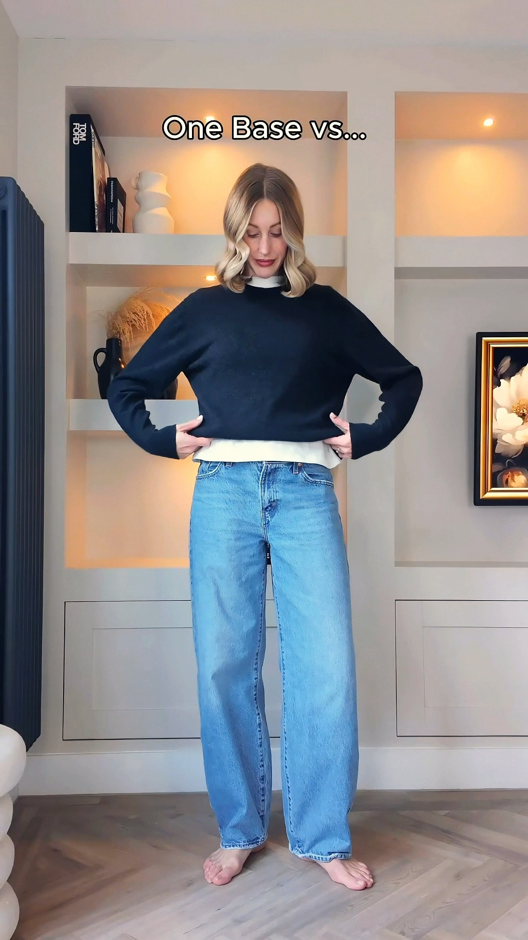 One outfit base, 4 looks ✨ 

The outfit base i wear from winter to spring when I don't know what to wear:

Levis xl balloon jeans fit true to size
Cashmere grey crewneck jumper M
White t-shirt is a must have basic in every ones capsule wardrobe! 

#waystowear#jeans#denim


#LTKeurope #LTKstyletip #LTKuk