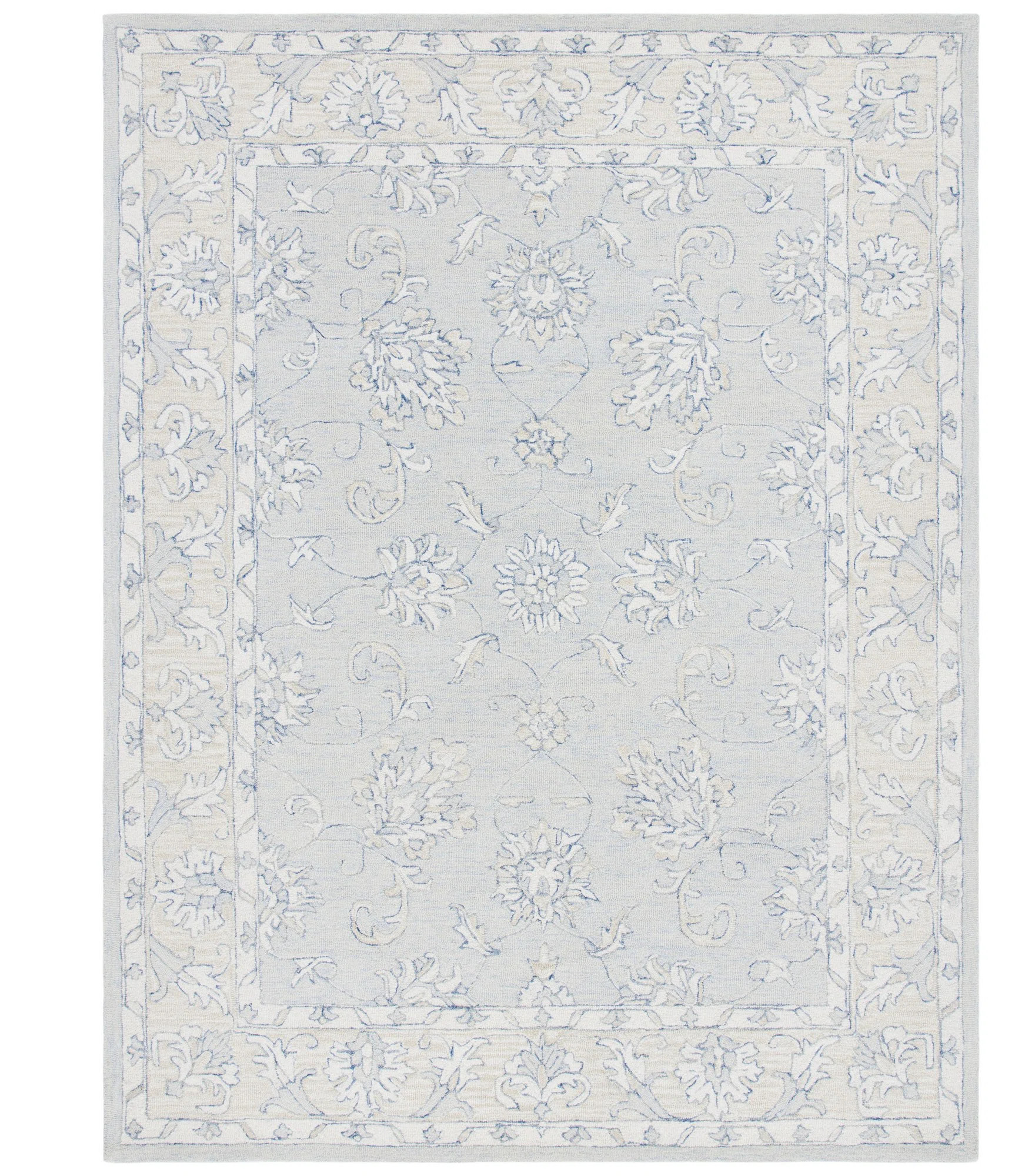 Schmier Hand Tufted Wool And Cotton With Latex Oriental Rug | Wayfair North America