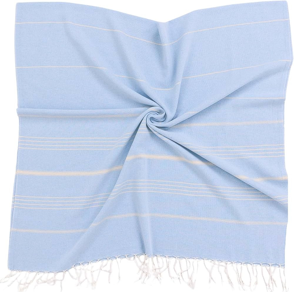 Cloud Oversized Beach Towel - Sand-Resistant, Quick Drying, Compact, Soft and Absorbent - 100% Or... | Amazon (US)