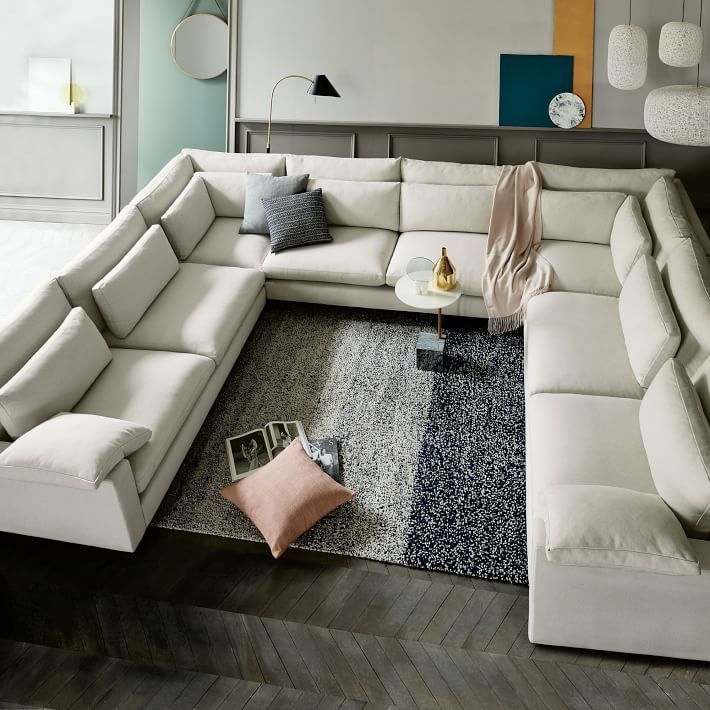 Build Your Own - Harmony Sectional (Extra Deep) | West Elm (US)