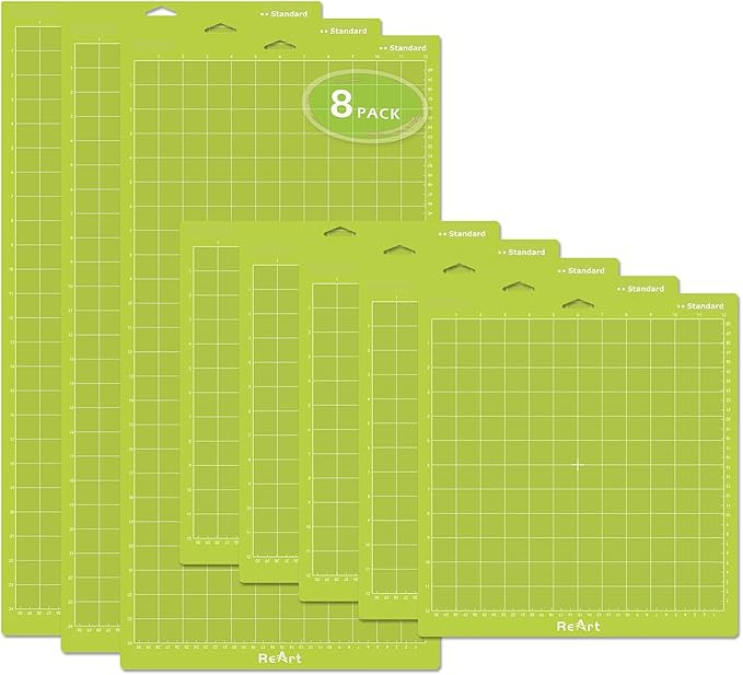 ReArt Cutting Mat - Standard 12x24 Inch 3 Packs and 12x12 Inch 5 Packs | Amazon (US)