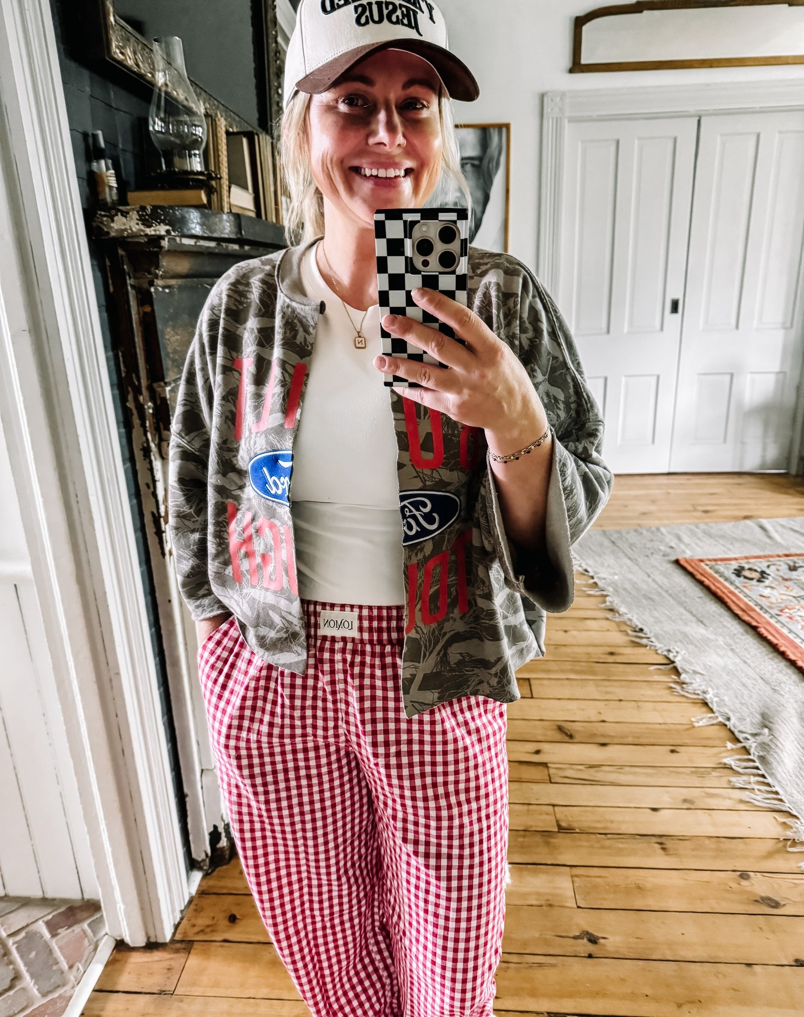 The viral pants that I have in every color… they are cotton and wash beautifully, no ironing needed.
Wearing medium in t, pants and XL in sweatshirt (cut by me:) #momstyle #comfypants 

#LTKOver40 #LTKFindsUnder50 #LTKStyleTip
