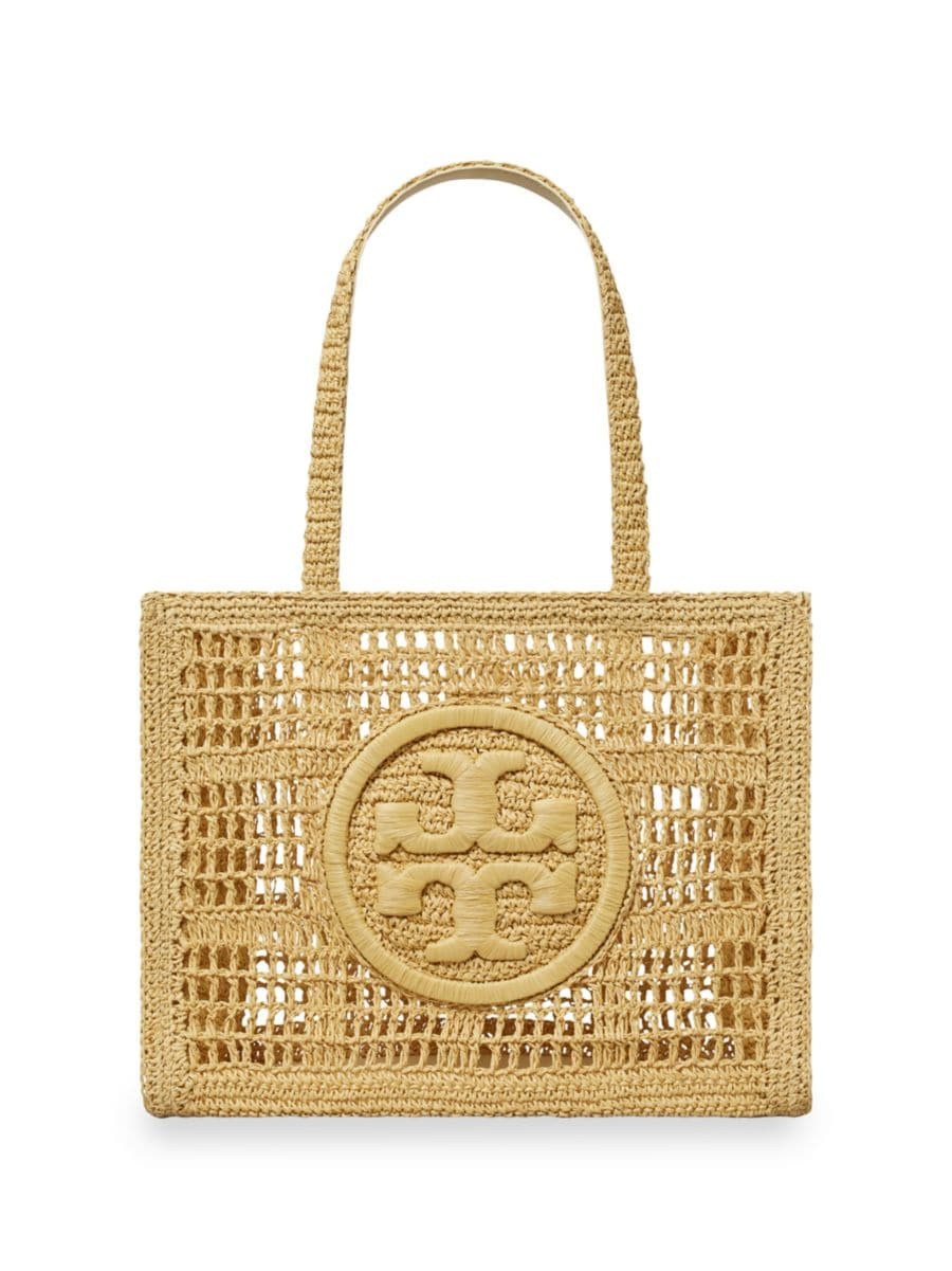 Small Ella Crochet Straw Tote Bag | Saks Fifth Avenue (UK)