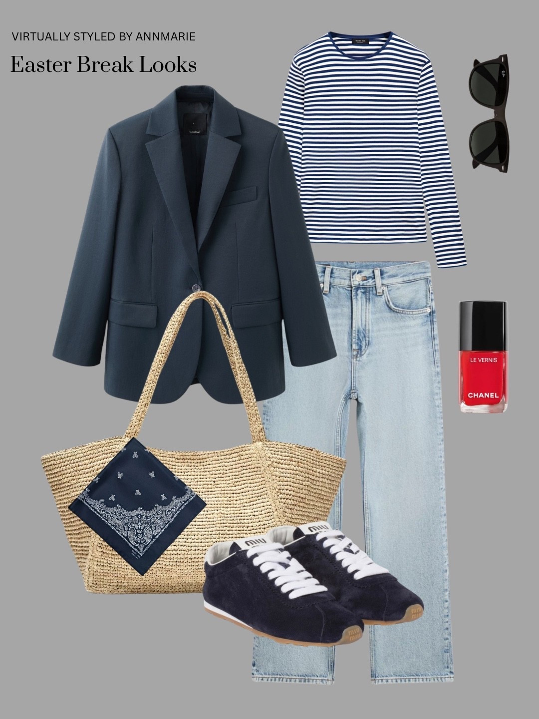 Spring classic navy & denim look 

#LTKspring #LTKstyletip #LTKjeans
