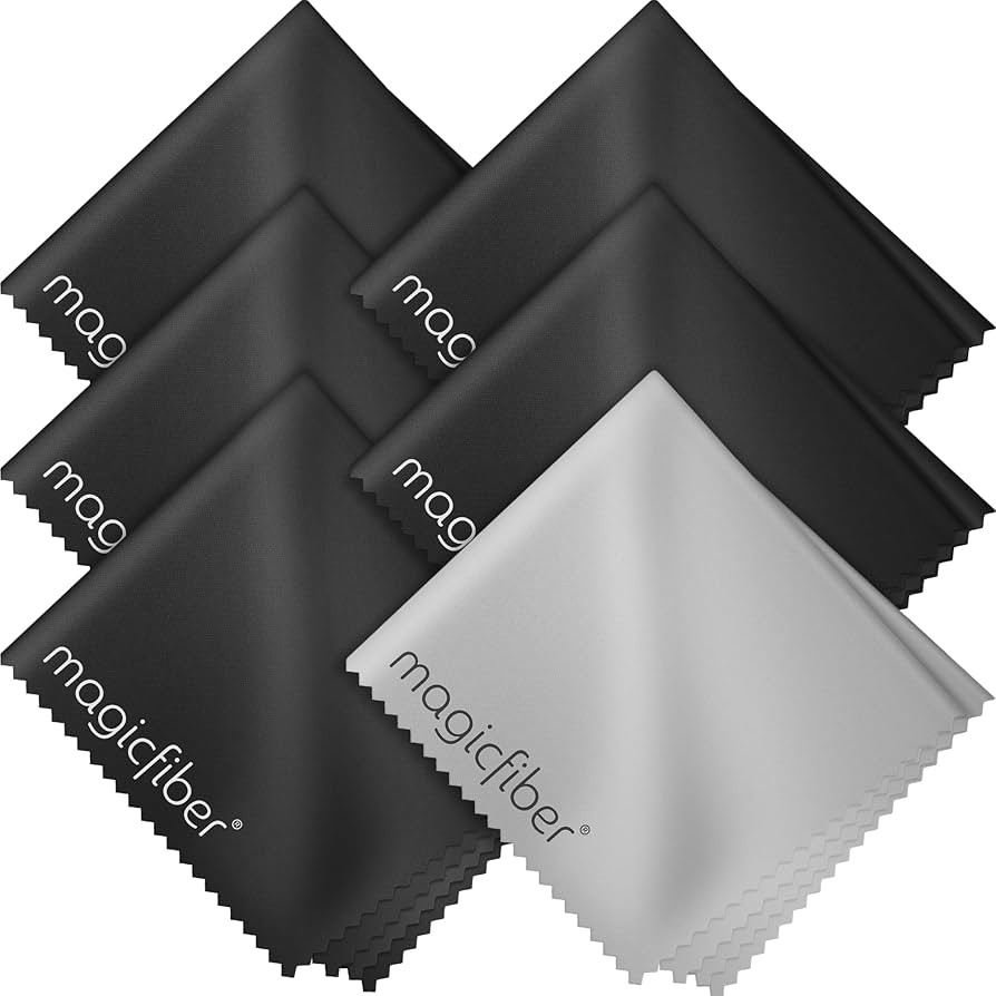 MagicFiber Microfiber Cleaning Cloth, 6 Pack - Premium Cloth for Glasses, Lens, Screens & More | Amazon (US)