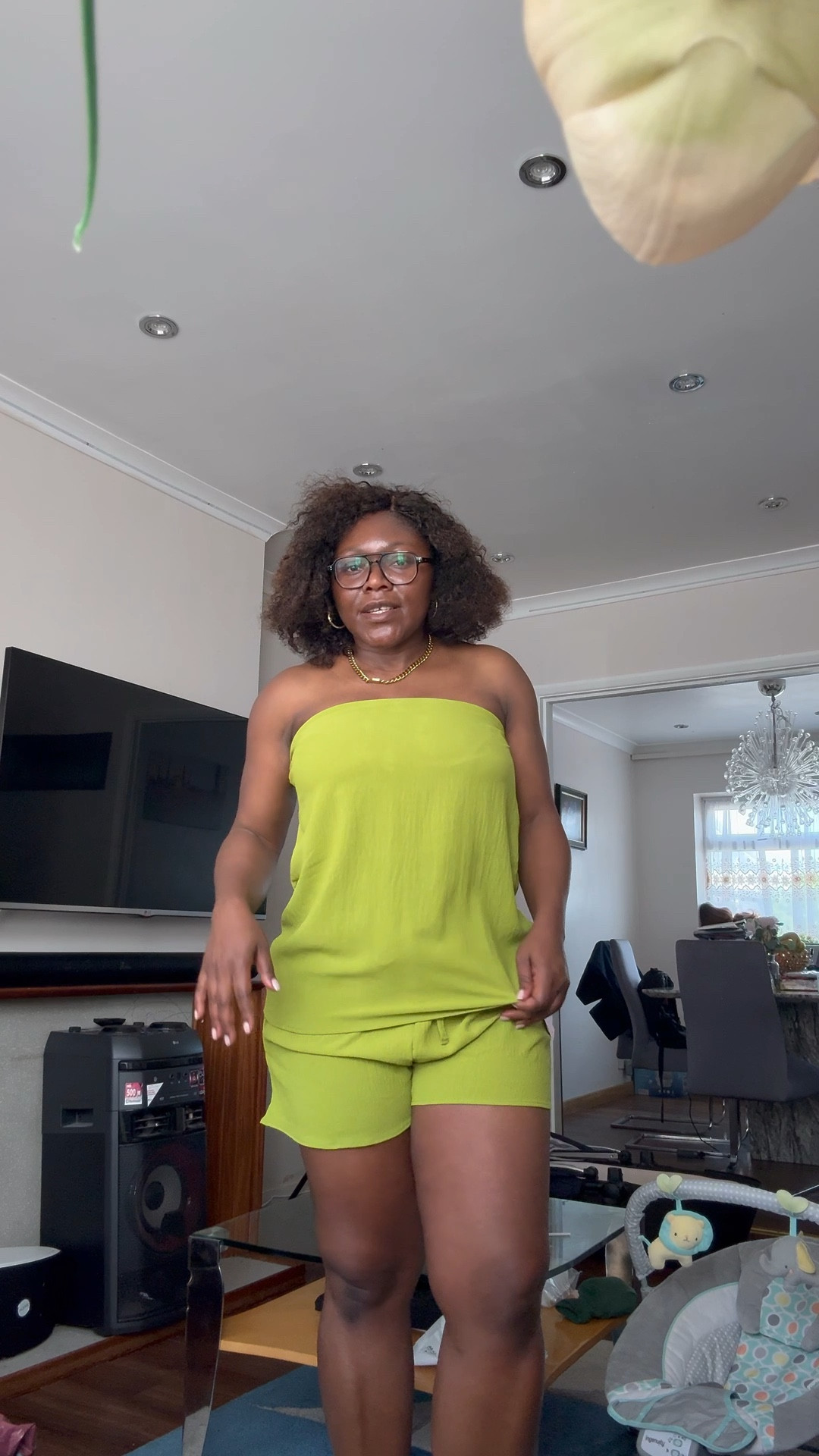 Two piece shorts set co ord summer outfit 

#LTKmidsize #LTKcurves #LTKsummer