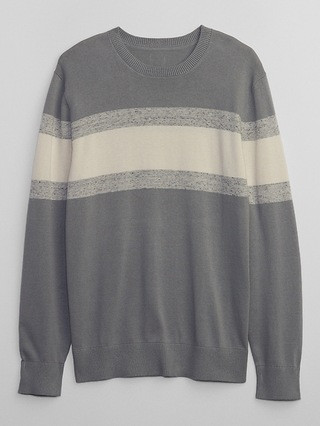 Stripe Crewneck Sweater | Gap Factory