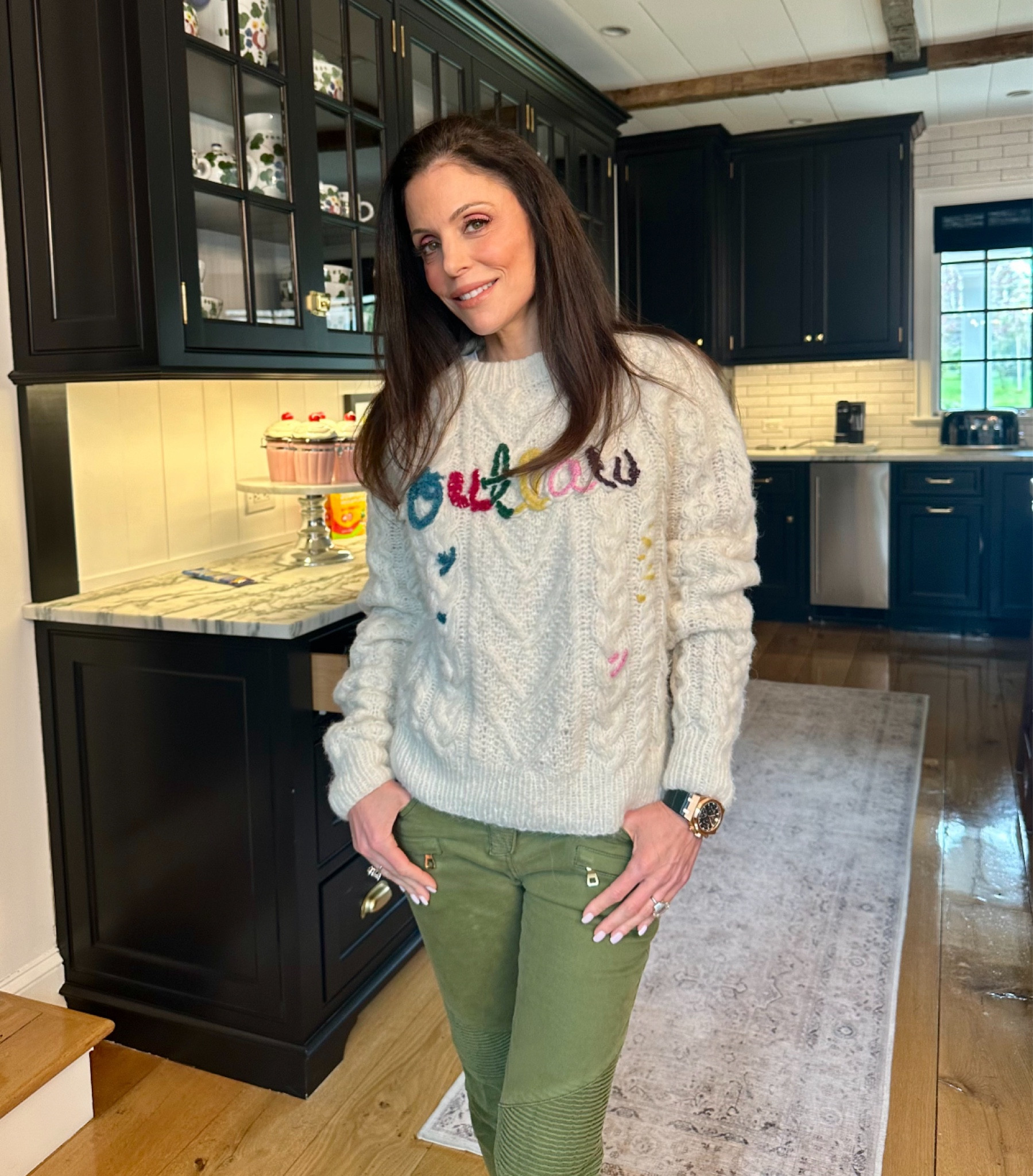 Love this Lingua Franca sweater🌈