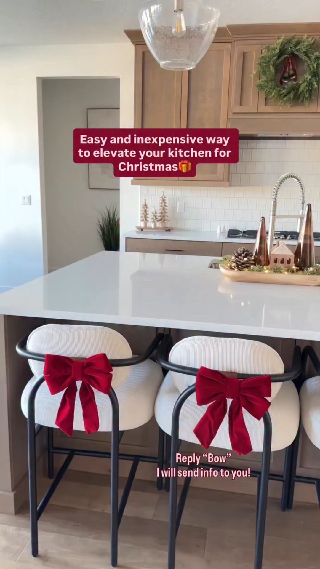 A small Christmas 🎄touch can change the whole feel of your kitchen. This was fast and easy and it made the space so warm 🎁

#TreasureValleyLifestyle
#IdahoFamilyLife
#IdahoLife
#TreasureValleyLiving
#FamilyLifestyle
#ChristmasKitchenDecor
#ChristmasKitchen
#HolidayHomeDecor
#ChristmasHomeDecor
#ChristmasDecorIdeas

#LTKHoliday #LTKHome