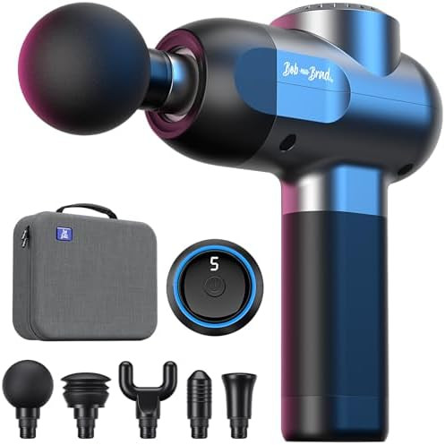 BOB AND BRAD C2 Massage Gun, FSA Eligible & HSA Approved Deep Tissue Percussion Massager Gun, Mus... | Amazon (US)