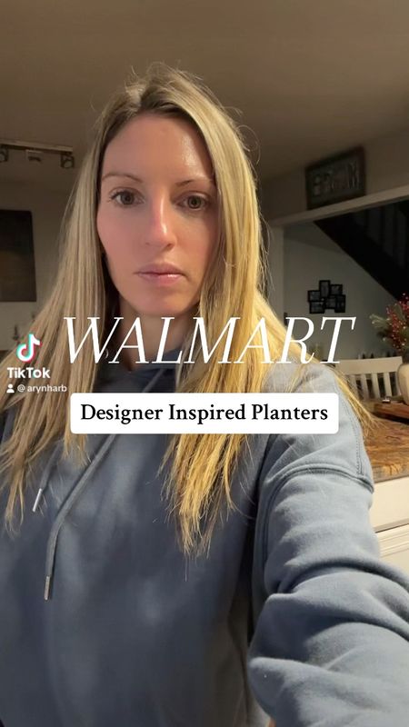 Walmart designer inspired planters , Walmart home , home decor, home finds , outdoor planters , viral planters 

#LTKSeasonal #LTKhome #LTKfindsunder50