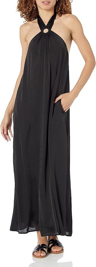 The Drop Women's Shaana Halter Neck Maxi Dress | Amazon (US)