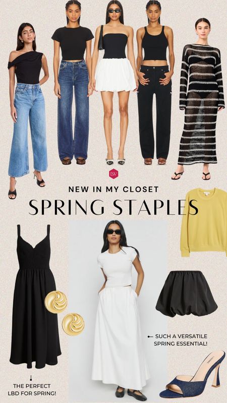 Spring staples- New in my closet! 🤌🏽

#LTKstyletip #LTKSeasonal
