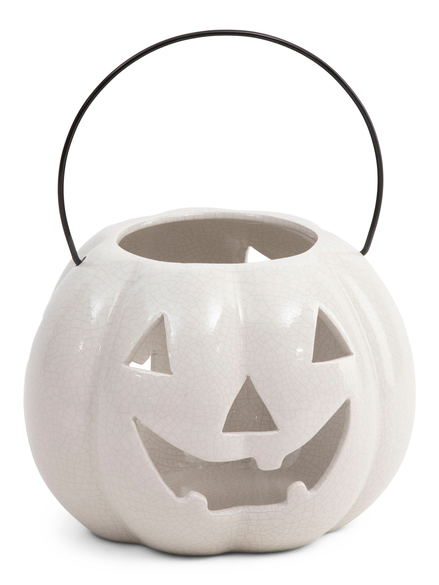 Ceramic Crackled Pumpkin Bowl | Halloween | Marshalls | Marshalls
