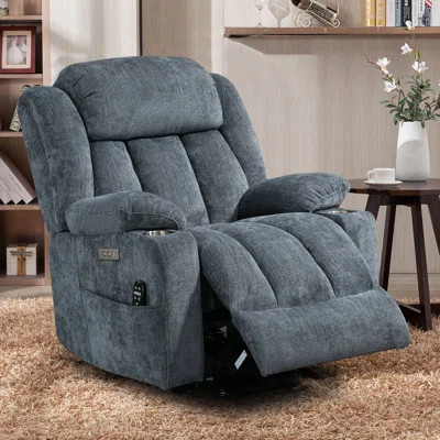 Azelle Power Lift Chair Recliners Infinite Position with Massage,heat,cup Holder | Wayfair North America