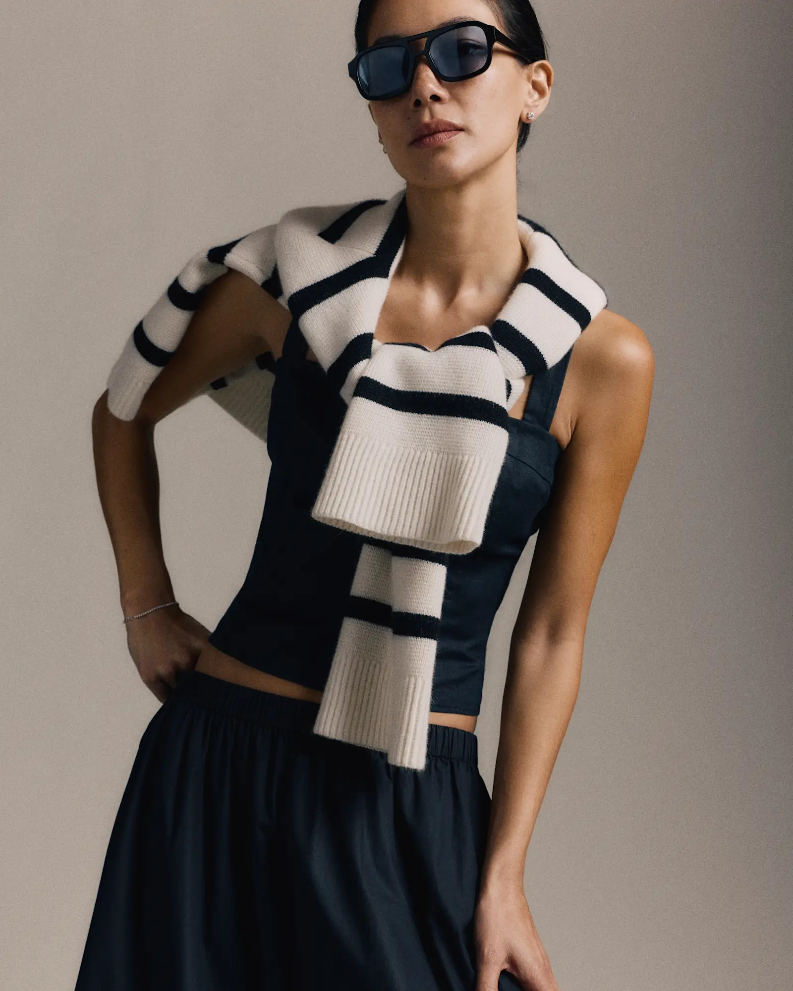 Mongolian Cashmere Structured Cardigan | Quince