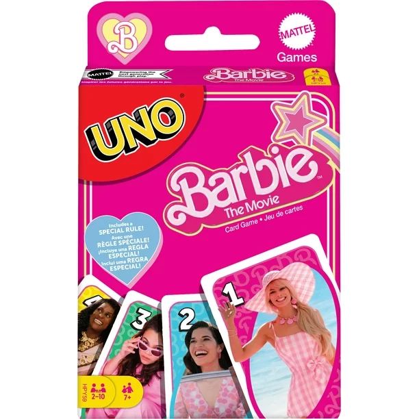 UNO Barbie The Movie Card Game, Inspired by the Movie | Walmart (US)