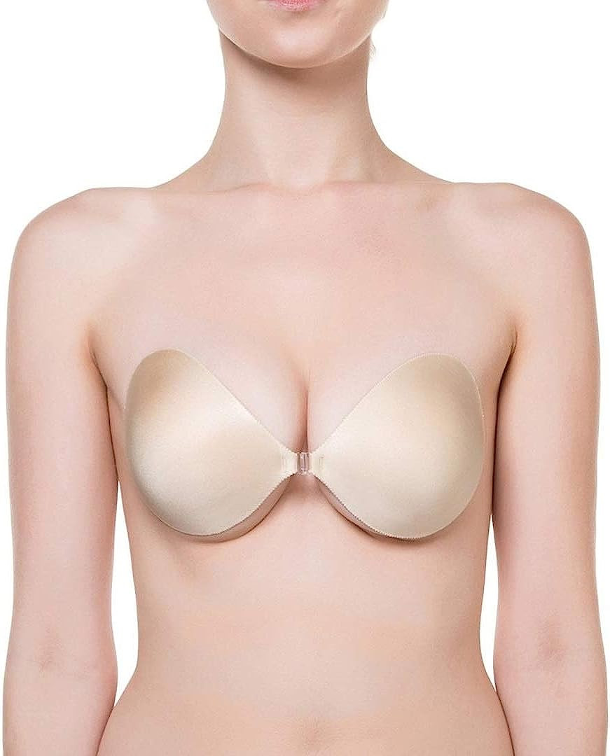 NuBra SE998 Seamless Push Up Strapless Bra Molded Pads Cup A B C D E Made in USA | Amazon (US)