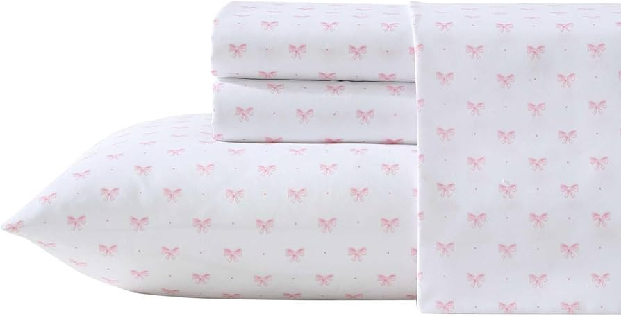 Laura Ashley - Kids Sheet Set, Ultra-Soft & Breathable Toddler Bedding with Matching Pillowcase, ... | Amazon (US)
