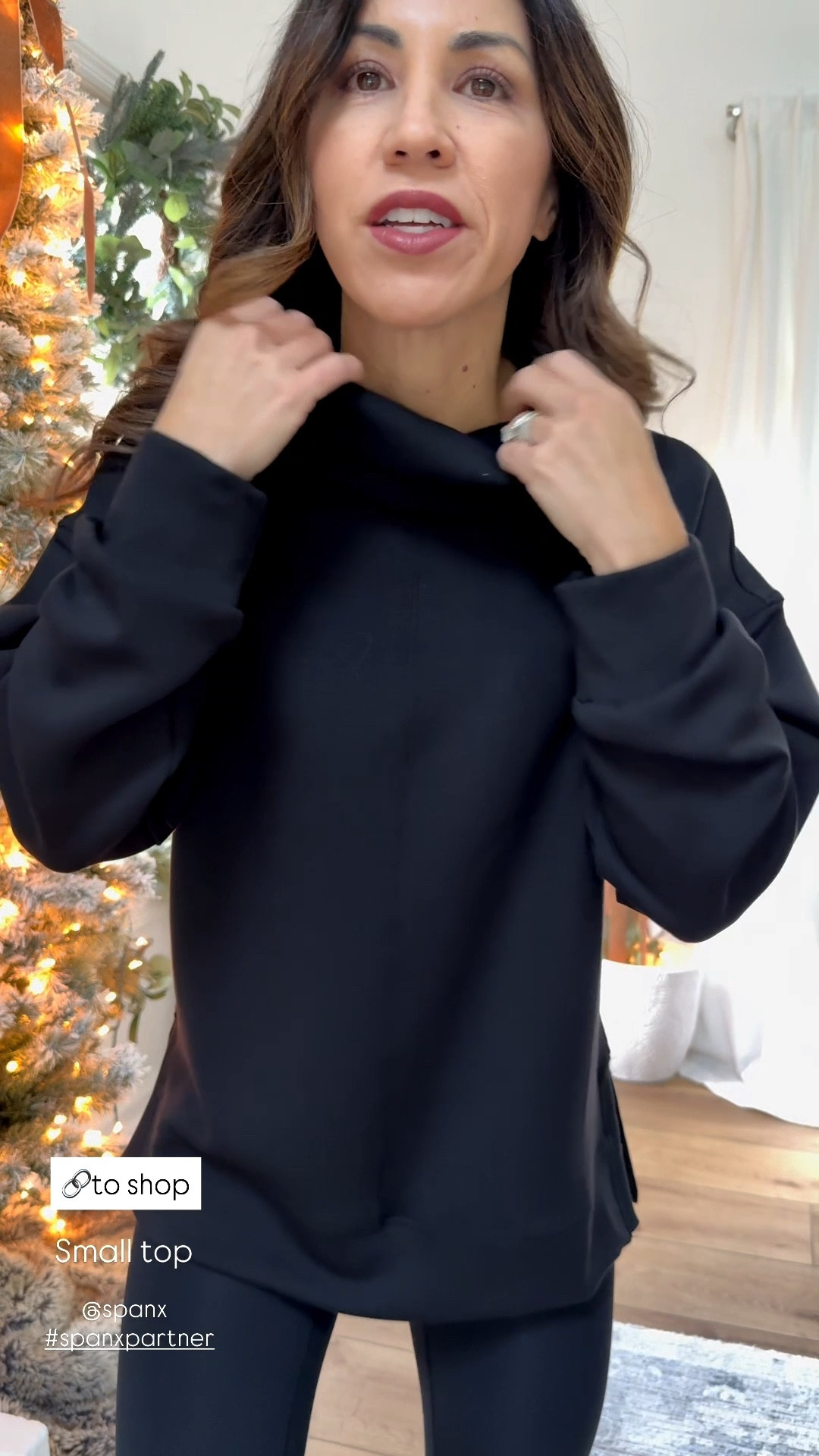 @spanx
#spanxpartner
Small leggings, small sweatshirt

#LTKCyberWeek #LTKSaleAlert #LTKFindsUnder100