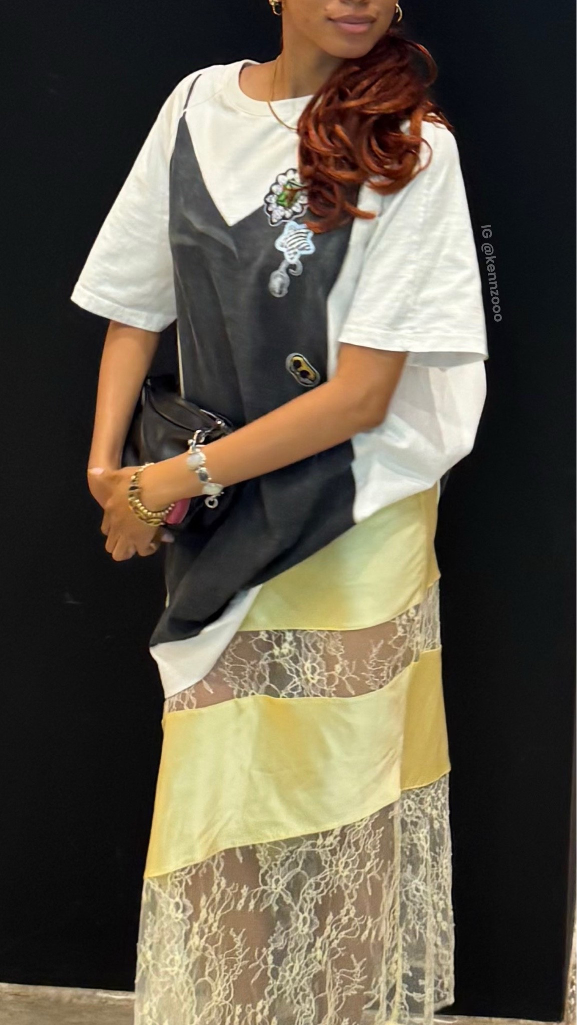 date night outfit - something cute & casual 🌟👡 

*SKIRT ON SALE*

stacking a fun oversized tee or dress over a textured skirt is an extra way to add layers for summer to fall outfit inspo!

#LTKdayinmylife #LTKootd #LTKSaleAlert