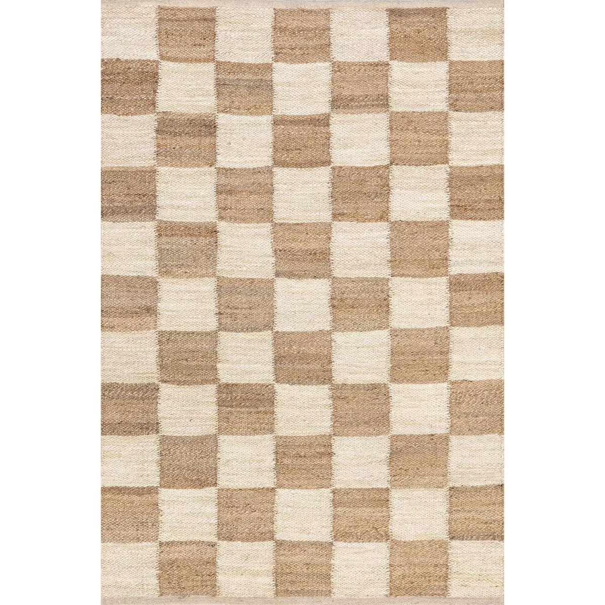 Nuloom Christana Traditional Checkered Jute Indoor Area Rug | Target