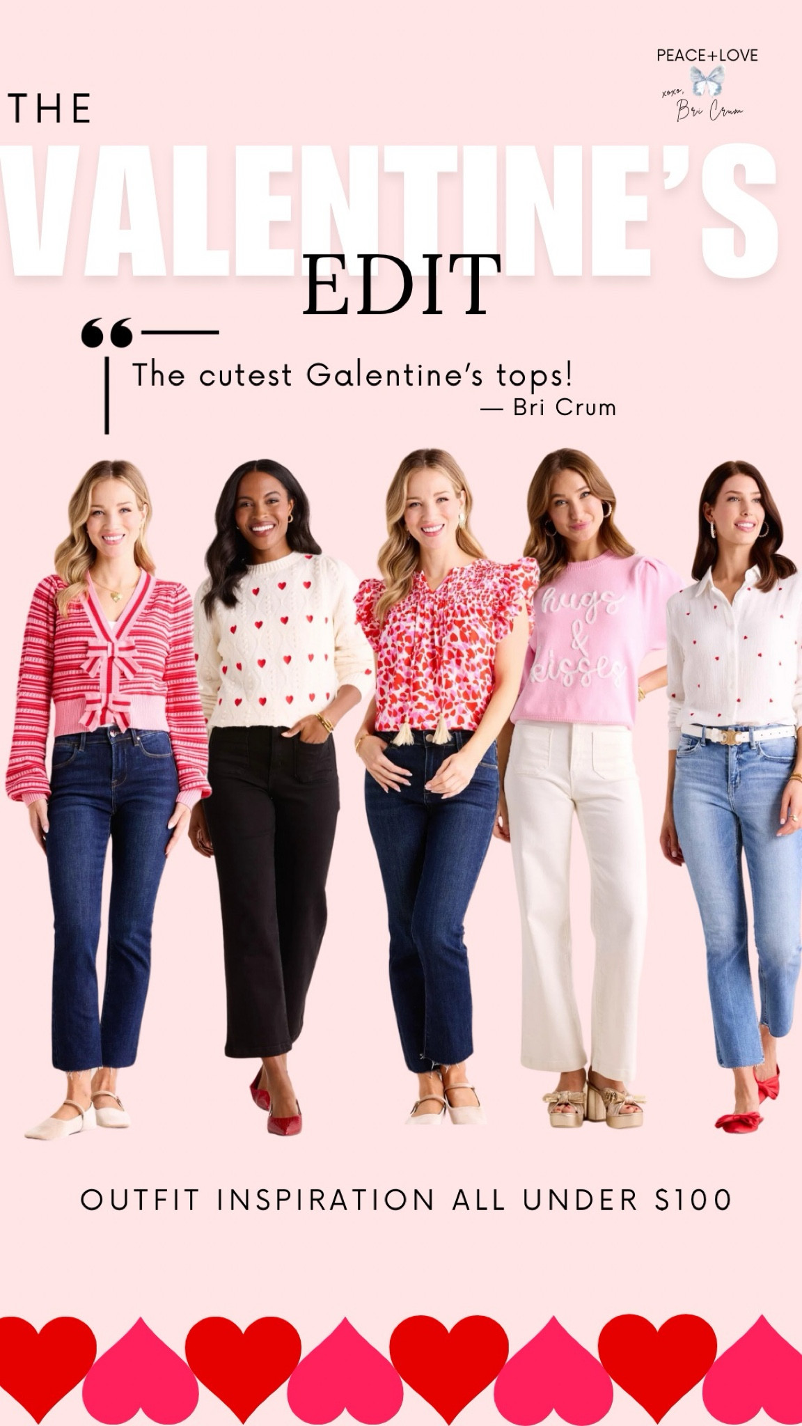 Galentine’s outfits perfecf for your girl’s night! 🩷💘🩷

#LTKStyleTip #LTKOver40 #LTKFindsUnder50
