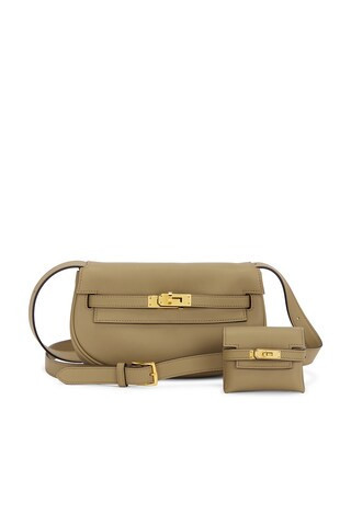 Hermes Swift Kelly Moove Shoulder Bag in Beige | FWRD 
