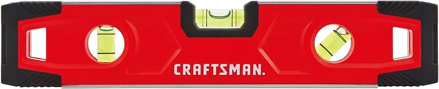 CRAFTSMAN Torpedo Level, Magnetic, 9 inch (CMHT43191), Red | Amazon (US)