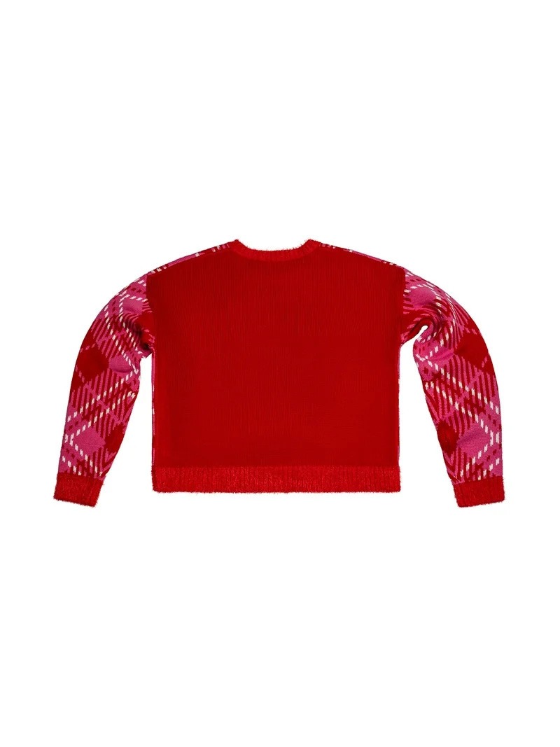 Jollidays Women's Smart Cat Glasses Ugly Christmas Sweater, Sizes S-XL | Walmart (US)