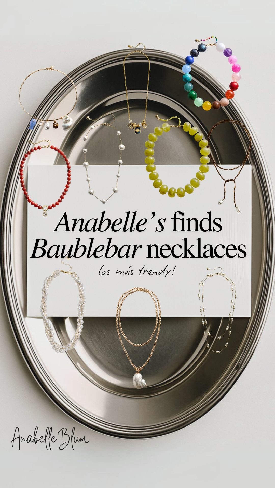 Baublebar trendy necklaces!  

 #LTKMothersDay #LTKgrwm #LTKootd