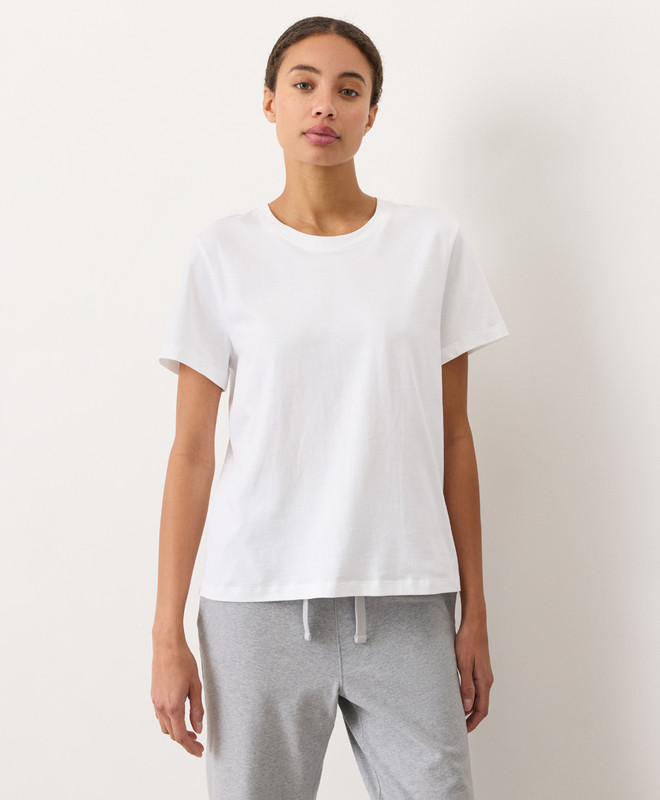 Women’s Softspun Essential Crewneck Tee made with Organic Cotton | Pact | Pact Apparel