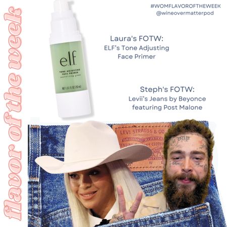 #WOMFlavoroftheWeek • Here were our picks for last week:

⭐️ @authenticallysteph has had the song Leviis Jeans by Beyoncé and Post Malone on repeat! Anyone else loving this song?

⭐️ @crunchesbeforebrunches loves the @elfcosmetics Tone Adjusting Face Primer… it’s a must have for your makeup bag!

🔗 Links are in our bio, or comment LINK and we will DM you!

👉🏻What was your #flavoroftheweek? We want to hear it in the comments!

#LTKfindsunder50 #LTKbeauty