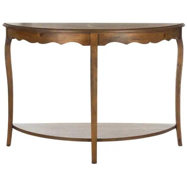 SAFAVIEH Christina Firewood Console Table - 48" x 18" x 33" - 48" x 18" x 33" - Bed Bath & Beyond... | Bed Bath & Beyond