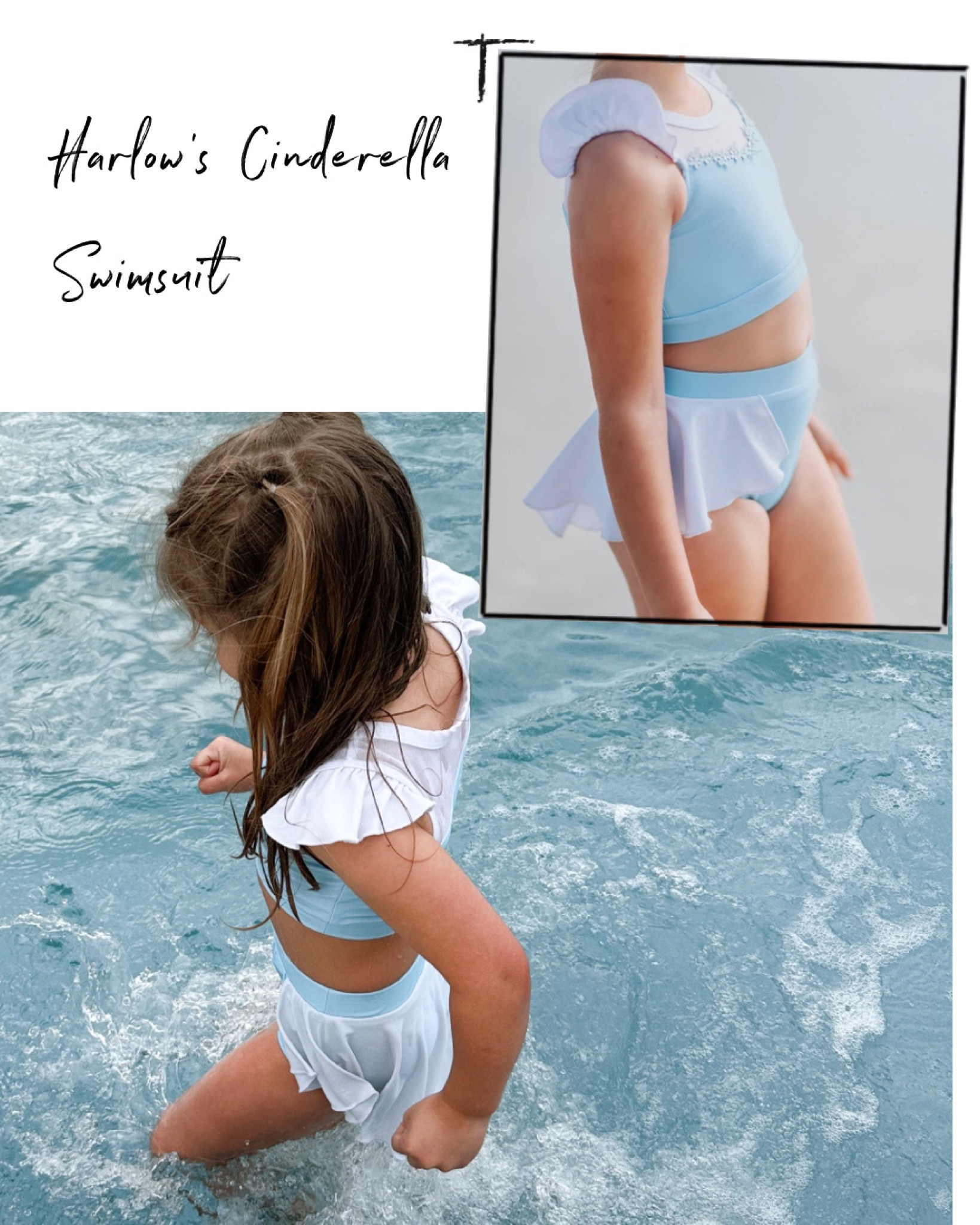 Little girl’s Disney princess swimsuit. Harlow is wearing Cinderella. 

#LTKkids #LTKswim #LTKFind