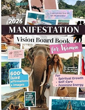 Manifestation Vision Board Book for Women: 600+ Aesthetic Clip Art & Affirmations for Spiritual G... | Amazon (US)