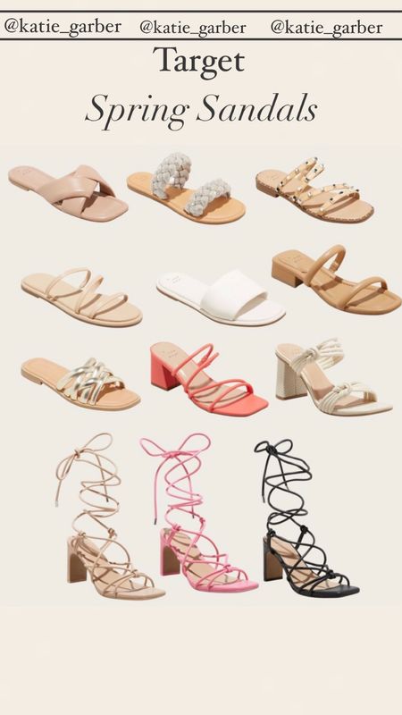 Target summer sandals 

#LTKtravel #LTKSeasonal #LTKshoecrush