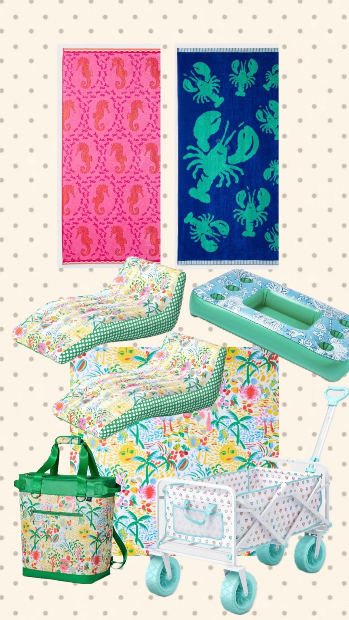 Cute beach/pool finds for summer with roller rabbit X target! @Target 

#LTKSeasonal
