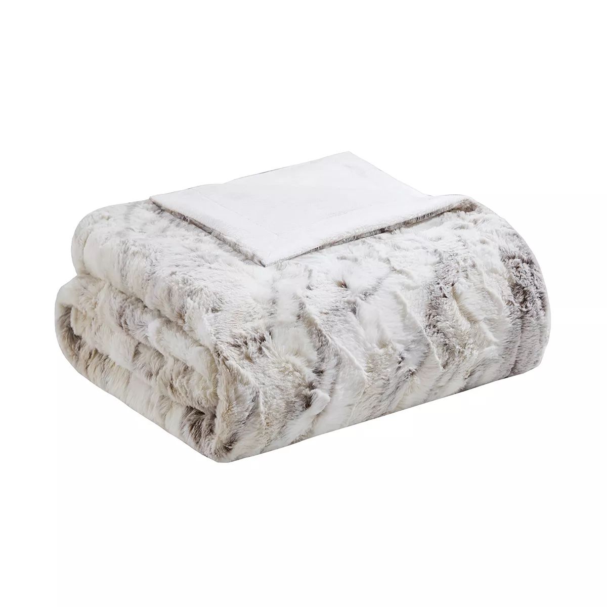 Madison Park Sachi Oversized Faux Fur Throw | Kohl's