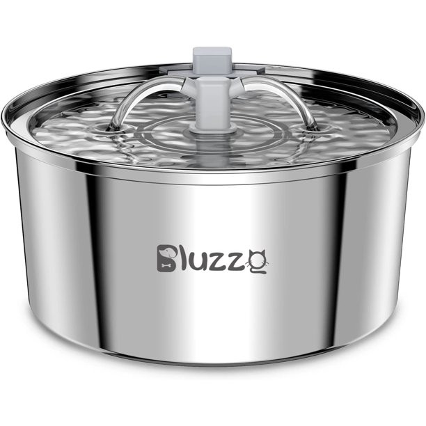 Cat Water Fountain,108oz/3.2L Automatic Stainless Steel Pet Water Fountain,Cat Dog Water Dispense... | Walmart (US)