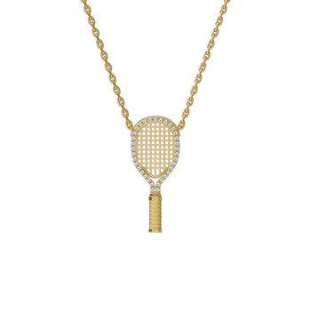 PASCAL The Tennis Necklace, White Diamond Halo | Nordstrom | Nordstrom