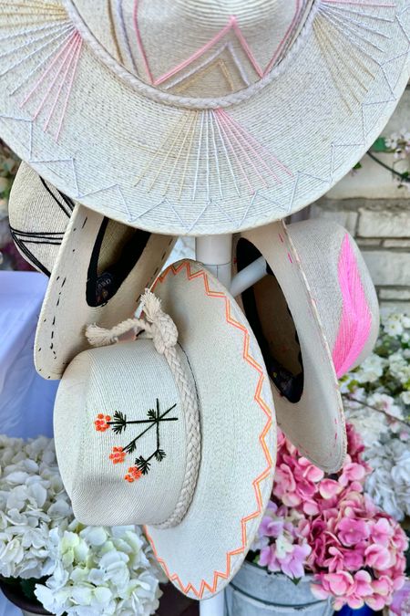 Embroidered hats and hydrangeas 

#LTKfindsunder50 #LTKxPrime #LTKSeasonal